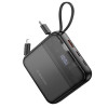 Портативний ЗП Power Bank BOROFONE BJ64 Distinct 22.5W+PD20W with cable 10000 mAh (Black) Borofone - № 1