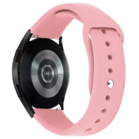 Силіконовий ремінець Sport для Smart Watch 20mm (Цвет Рожевий / Light pink), Атикул 68670 |  купить на VILKI.NET - фото № 1