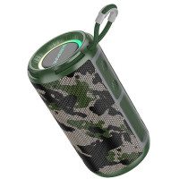 Bluetooth Колонка Borofone BR37 Noble sports (Цвет Camouflage Green), Атикул 67809 |  купить на VILKI.NET - фото № 1