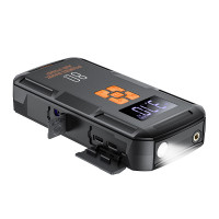 Пусковое пристрій (бустер) для автомобіля Hoco QS2 Land Jump Starter and Air Pump 8000 mAh (Цвет Black), Атикул 74188 |  купить на VILKI.NET - фото № 1
