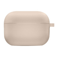 Силіконовий футляр з мікрофіброю для навушників Airpods Pro 2 / Pro (Колір Рожевий / Pink Sand), Атикул 57648 |  купить на VILKI.NET - фото № 1