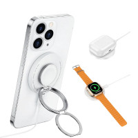 Уцінка БЗП WIWU Wi-W027 3 in 1 wireless charger (Цвет Відкрита упаковка / White), Атикул 74077 |  купить на VILKI.NET - фото № 1