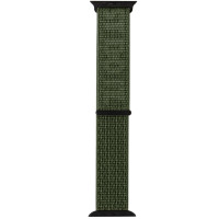 Ремінець Nylon для Apple Watch 38/40/41/42mm (Цвет Зелений / Sequoia), Атикул 39057 |  купить на VILKI.NET - фото № 1
