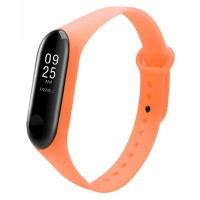 Силіконовий ремінець Neon для Xiaomi Mi Band 5 / 6 (Цвет Помаранчевий), Атикул 39437 |  купить на VILKI.NET - фото № 1