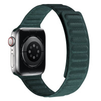 Ремінець FineWoven (AAA) для Apple Watch 38/40/41/42mm (Цвет Evergree), Атикул 66628 |  купить на VILKI.NET - фото № 1