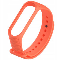 Ремінець Rhomb для Xiaomi Mi Band 3/4 (Цвет Помаранчевий), Атикул 30247 |  купить на VILKI.NET - фото № 1