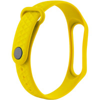 Ремінець Rhomb для Xiaomi Mi Band 3/4 (Цвет Жовтий), Атикул 30247 |  купить на VILKI.NET - фото № 1