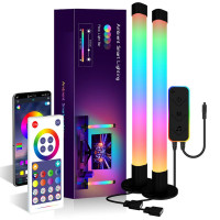 Настільна LED лампа RGB 5V Panel 2 Single side Bluetooth dual pack USB with app (Цвет Black), Атикул 66426 |  купить на VILKI.NET - фото № 1