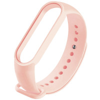 Силіконовий ремінець для Xiaomi Mi Band 7 (Цвет Рожевий / Chalk Pink), Атикул 54947 |  купить на VILKI.NET - фото № 1