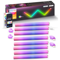 Настінний світильник Lines SAL-013B Bluetooth USB interface with app (8+4 pcs) (Цвет White), Атикул 69977 |  купить на VILKI.NET - фото № 1