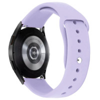 Силіконовий ремінець Sport для Smart Watch 20mm (Цвет Бузковий / Dasheen), Атикул 68670 |  купить на VILKI.NET - фото № 1