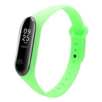 Силіконовий ремінець Neon для Xiaomi Mi Band 5 / 6 (Цвет Салатовий), Атикул 39437 |  купить на VILKI.NET - фото № 1