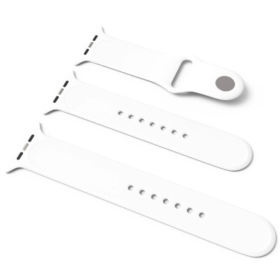 Уцінка Силіконовий ремінець для Apple Watch Sport Band 42/44/45/46/49mm (S/M & M/L) 3pcs