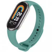 Силіконовий ремінець для Xiaomi Mi Band 8/9 (Цвет Зелений / Pine Needle), Атикул 65484 |  купить на VILKI.NET - фото № 1