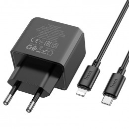 МЗП Hoco CS14A PD20W+QC3.0 (1USB-A/1C) + Type-C to Lightning