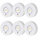 Уцінка Сенсорний світильник LED з датчиком руху MZ-L3301 комплект (3LC+RGB/6PCS)