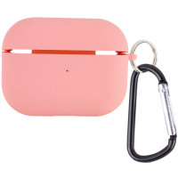 Силіконовий футляр з мікрофіброю для навушників Airpods Pro (Цвет Рожевий / Pink), Атикул 39443 |  купить на VILKI.NET - фото № 1