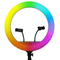 Кільцева світлодіодна LED лампа RGB Arc Ring 10