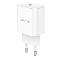 МЗП Borofone BA81A PD20W (1USB-C) (Цвет White), Атикул 74955 |  купить на VILKI.NET - фото № 1