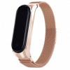 Ремінець Milanese Loop Design для Xiaomi Mi Band 5 / 6 (Champagne gold) Epik - № 1