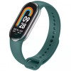 Силіконовий ремінець для Xiaomi Mi Band 8/9 65484 - № 1 Силіконовий ремінець для Xiaomi Mi Band 8/9 (Зелений / Pine green) Epik - № 1