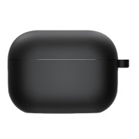Силіконовий футляр з мікрофіброю для навушників Airpods Pro 2 / Pro (Цвет Чорний / Black), Атикул 57648 |  купить на VILKI.NET - фото № 1