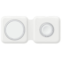 БЗП Wireless Charger with Magsafe 2in1 for Apple (AAA) (box) (Цвет White), Атикул 67851 |  купить на VILKI.NET - фото № 1