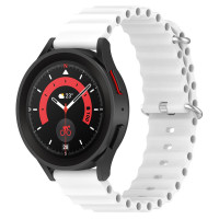 Ремінець Ocean Band для Smart Watch 20mm (Цвет Білий / White), Атикул 68668 |  купить на VILKI.NET - фото № 1