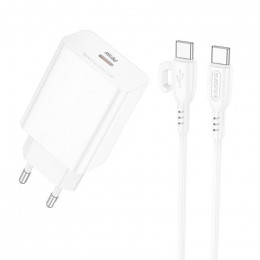 МЗП Borofone BA21A Pro Long journey PD20W (1USB-C) + Type-C to Type-C