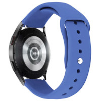 Силіконовий ремінець Sport для Smart Watch 20mm (Цвет Синій / Royal blue), Атикул 68670 |  купить на VILKI.NET - фото № 1