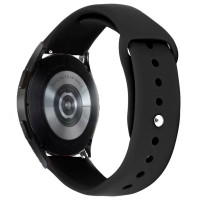 Силіконовий ремінець Sport для Smart Watch 20mm (Цвет Чорний / Black), Атикул 68670 |  купить на VILKI.NET - фото № 1