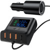 АЗП Acefast B8 digital display car HUB charger