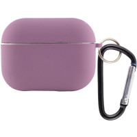 Силіконовий футляр з мікрофіброю для навушників Airpods 3 (Цвет Ліловий / Lilac Pride), Атикул 53035 |  купить на VILKI.NET - фото № 1