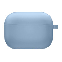 Силіконовий футляр з мікрофіброю для навушників Airpods Pro 2 / Pro (Цвет Блакитний / Lilac Blue), Атикул 57648 |  купить на VILKI.NET - фото № 1