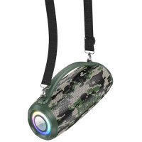 Bluetooth колонка Hoco HA4 Surge outdoor (Цвет Camouflage Green), Атикул 69124 |  купить на VILKI.NET - фото № 1
