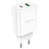 МЗП Borofone BN4 PD20W+QC3.0 (1USB/1Type-C/3A) 58309 - № 1 МЗП Borofone BN4 PD20W+QC3.0 (1USB/1Type-C/3A) (Білий) Borofone - № 1