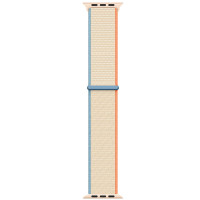 Ремінець Nylon для Apple Watch 38/40/41/42mm (Цвет Бежевий / Cream), Атикул 39057 |  купить на VILKI.NET - фото № 1