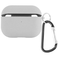 Силіконовий футляр з мікрофіброю для навушників Airpods 3 (Цвет Сірий / Stone), Атикул 53035 |  купить на VILKI.NET - фото № 1