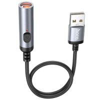 Портативний прикуриватель зажигалка Hoco UA30 USB