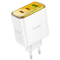 МЗП Hoco CS44A Smart PD65W (2C1A) (Цвет White), Атикул 71094 |  купить на VILKI.NET - фото № 1