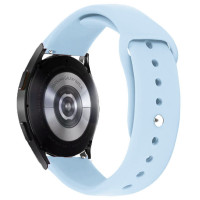 Силіконовий ремінець Sport для Smart Watch 20mm (Цвет Блакитний / Light Blue), Атикул 68670 |  купить на VILKI.NET - фото № 1