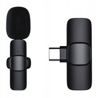 Мікрофон петличний для телефону K9 Bluetooth 2in1 USB-C (Цвет Black), Атикул 68984 |  купить на VILKI.NET - фото № 1