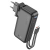 Уцінка Портативний ЗП Power Bank Hoco J126 Travel 22.5W+PD20W 10000 mAh 75327 - № 1 Уцінка Портативний ЗП Power Bank Hoco J126 Travel 22.5W+PD20W 10000 mAh (Відкрита упаковка / Black) Hoco - № 1