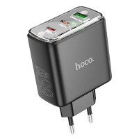 МЗП Hoco CS44A Smart PD65W (2C1A) (Цвет Black), Атикул 71094 |  купить на VILKI.NET - фото № 1