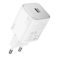 МЗП Hoco N40 Mighty 1C PD20W (Цвет White), Атикул 69109 |  купить на VILKI.NET - фото № 1