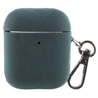 Футляр FineWoven (AAA) для Apple AirPods 1/2 (Цвет Evergree), Атикул 67780 |  купить на VILKI.NET - фото № 1