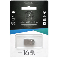 Флеш-драйв USB 3.0 Flash Drive T&G 106 Metal Series 16GB (Цвет Срібний), Атикул 69315 |  купить на VILKI.NET - фото № 1