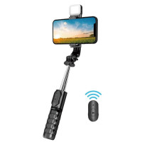 Монопод для селфі WIWU Selfie Stick Wi-SE002 (Цвет Black), Атикул 66836 |  купить на VILKI.NET - фото № 1