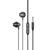 Стерео Навушники Hoco M125 Smart metal universal (3.5mm/1.2m) (Цвет Black), Атикул 71098 |  купить на VILKI.NET - фото № 1