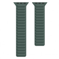 Уцінка Силіконовий ремінець Ripple для Apple Watch 38/40/41/42mm (Цвет Дефект упаковки / Зелений / Pine green), Атикул 52554 |  купить на VILKI.NET - фото № 1